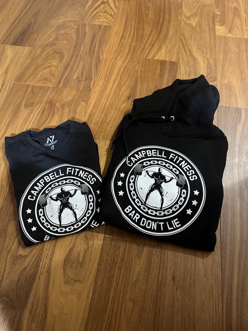 。*様 A7 BAR GRIP Tシャツ&パーカーセット　美品　Lサイズ