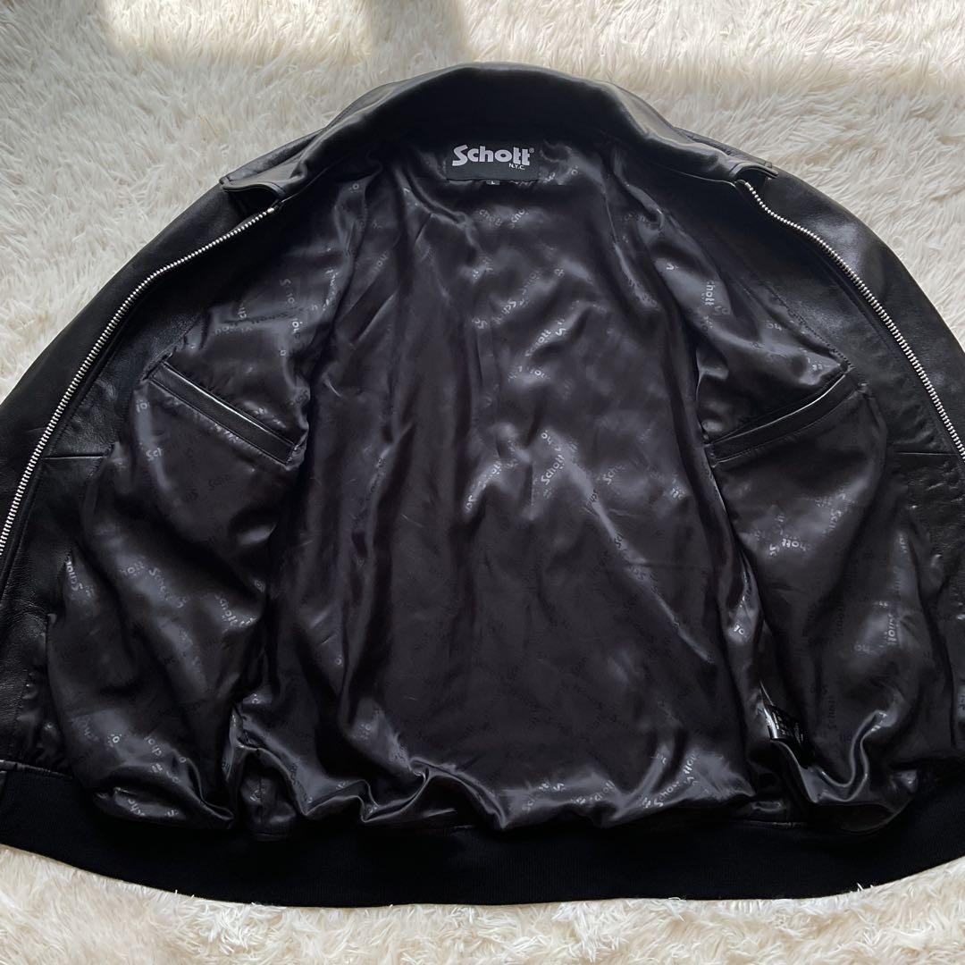 美品✨Schott×FREAK’S STOR 別注　レザージャケット　本革　L