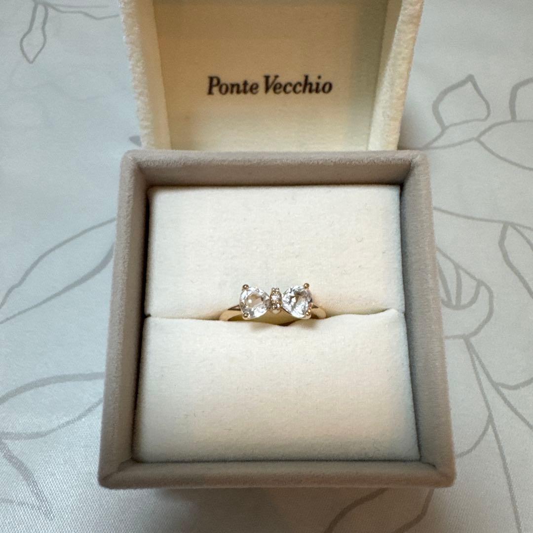 Ponte Vecchio K18PG リング