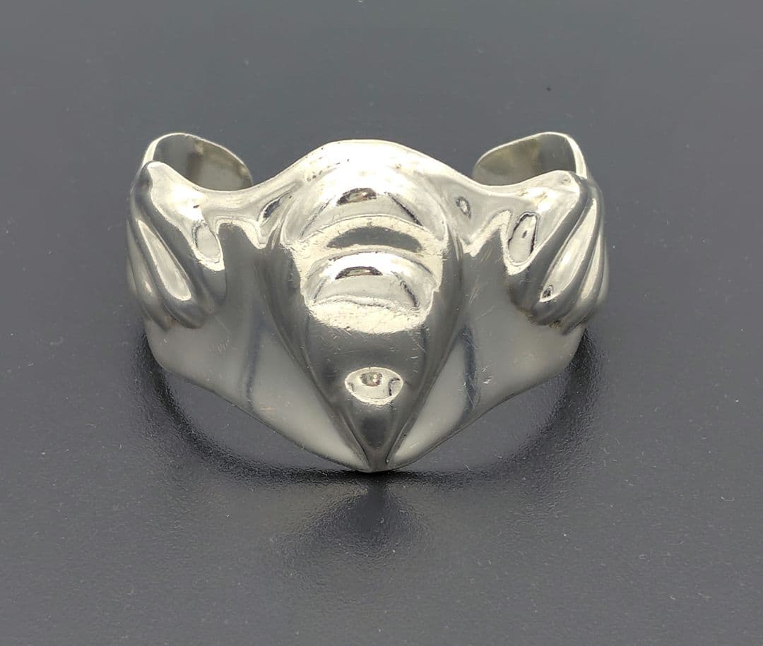 値引き不可　メキシカンジュエリー シルバー バングル カフ