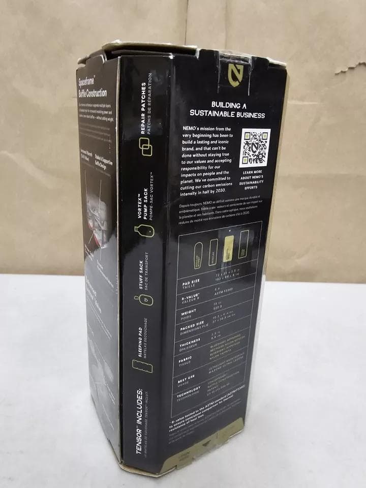 【アンガー】新品 NEMO TENSOR ALL SEASON regul