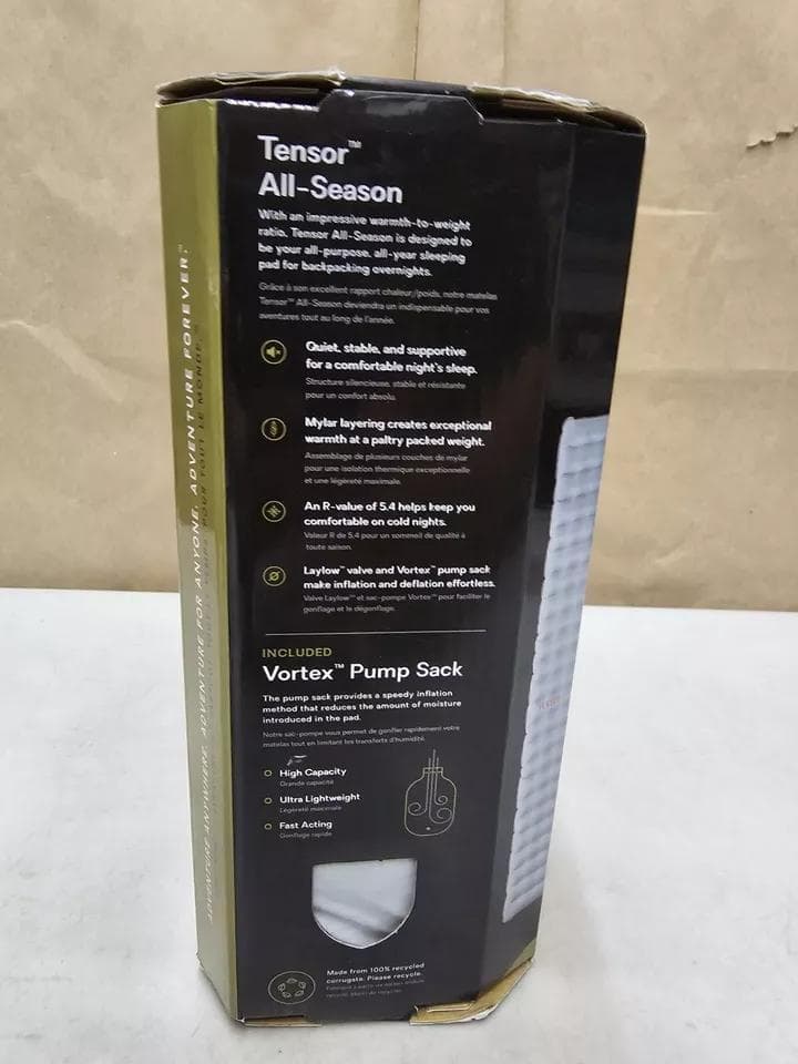 【アンガー】新品 NEMO TENSOR ALL SEASON regul