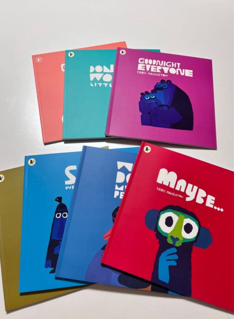 新品未使用 Chris Haughton クリスホートン7冊セット 英語絵本