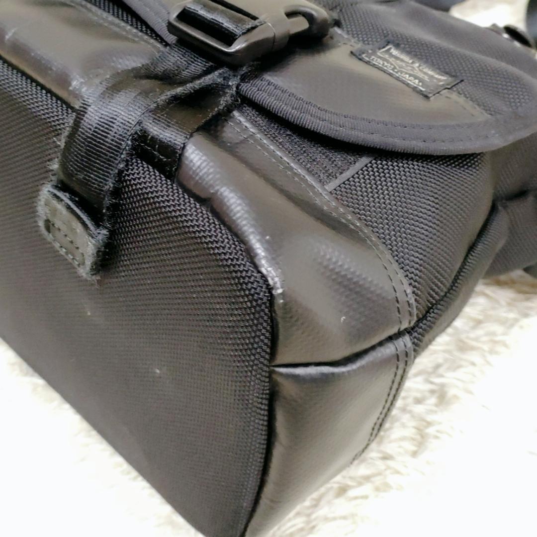 PORTER HEAT ショルダーバッグ マグライト点灯 メッセンジャーバッグ