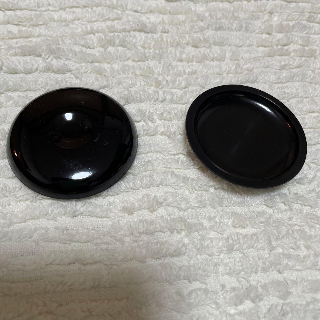 黒色木製茶箱セット