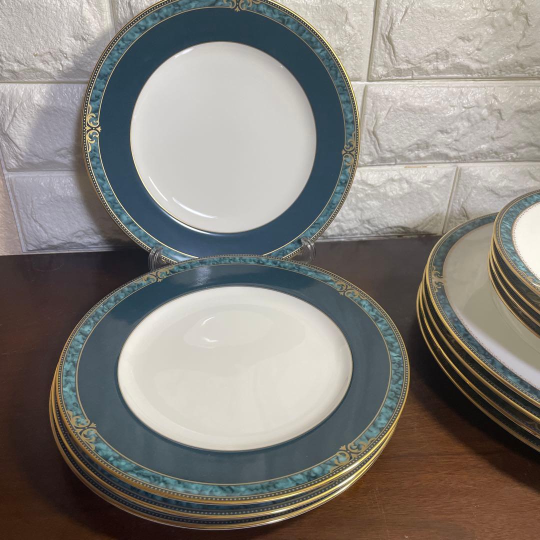 ノリタケ エセックスコート　ディナー皿12枚セット　スープ、デザート&ディナー