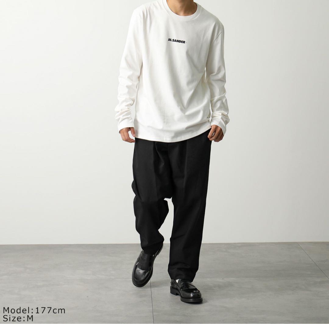 新品未使用！JIL SANDER ジル サンダー プラス ロンt 長袖 L 白