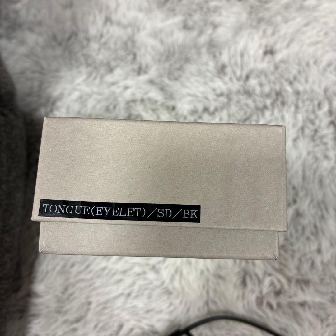 サ*人様 ワイルドスワンズ タング アイレットサドル ブラック レガーレ