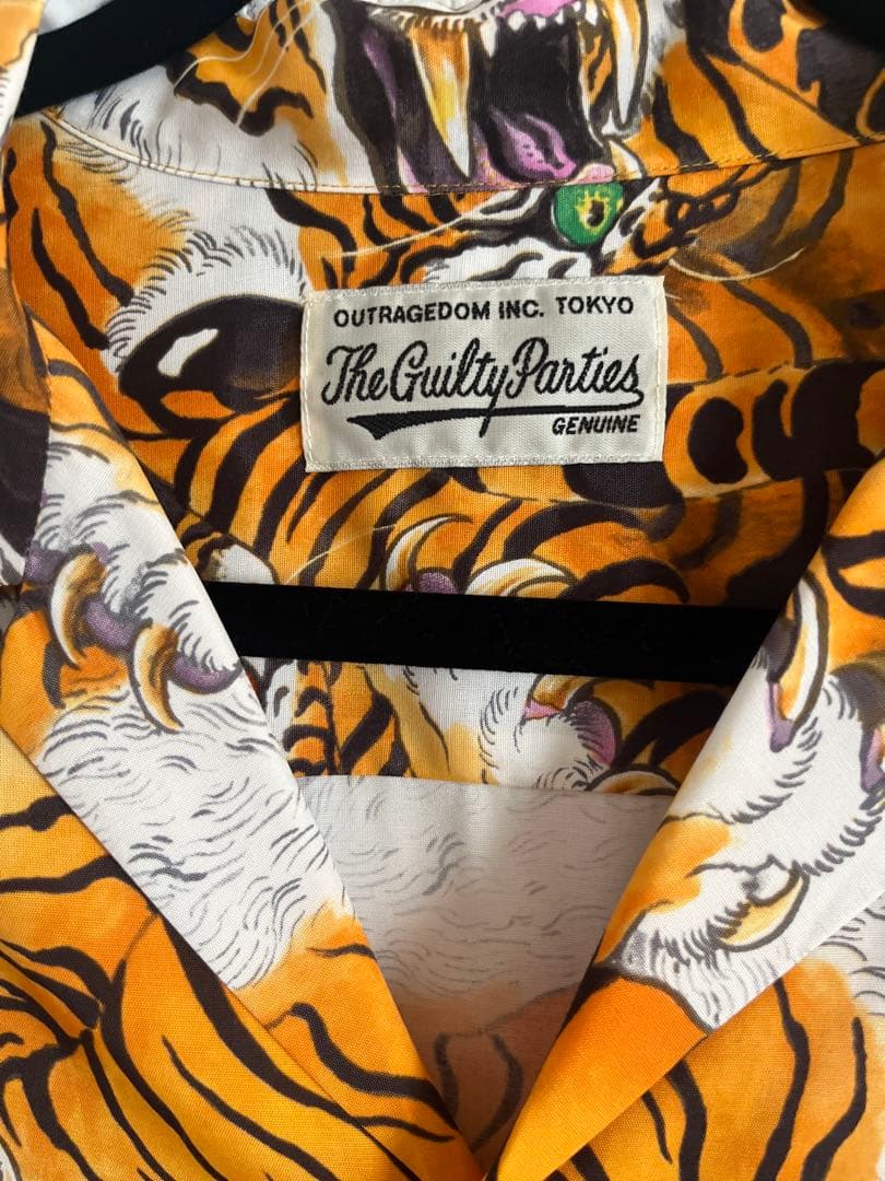 ワコマリア　アロハシャツ　TIM LEHI Lサイズ