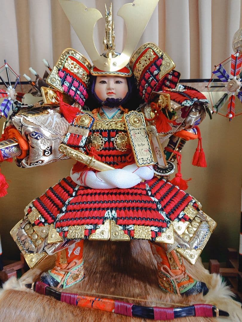 五月人形 三段飾り