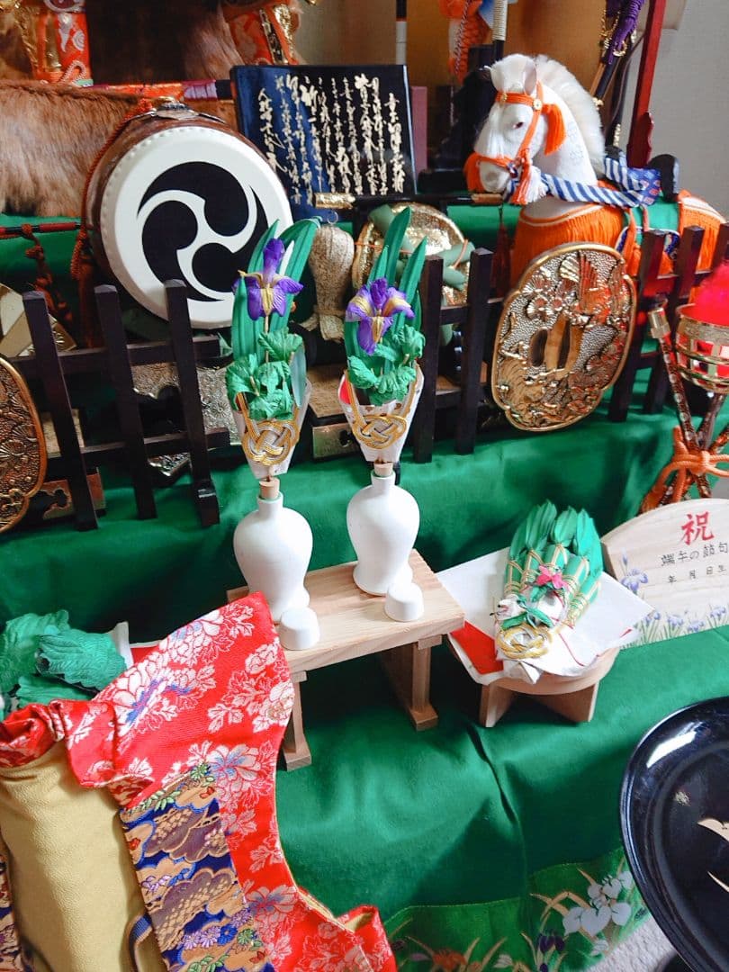 五月人形 三段飾り