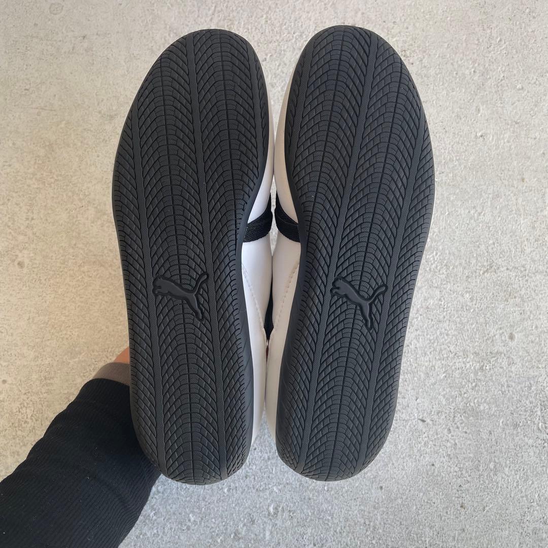 極美品！PUMA プーマ スピードキャット バレエ ホワイト×ブラック22.5