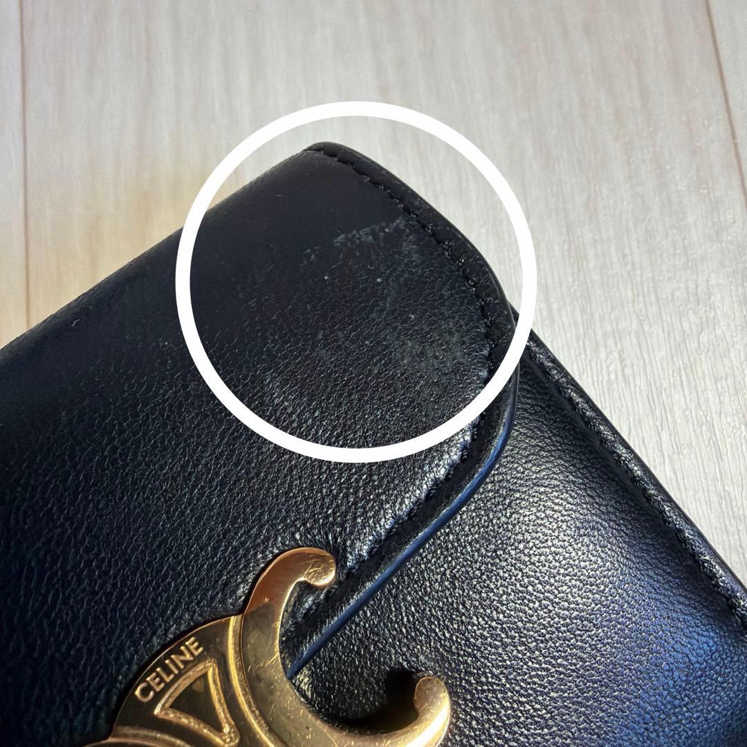 CELINE トリオンフ スモールフラップウォレット