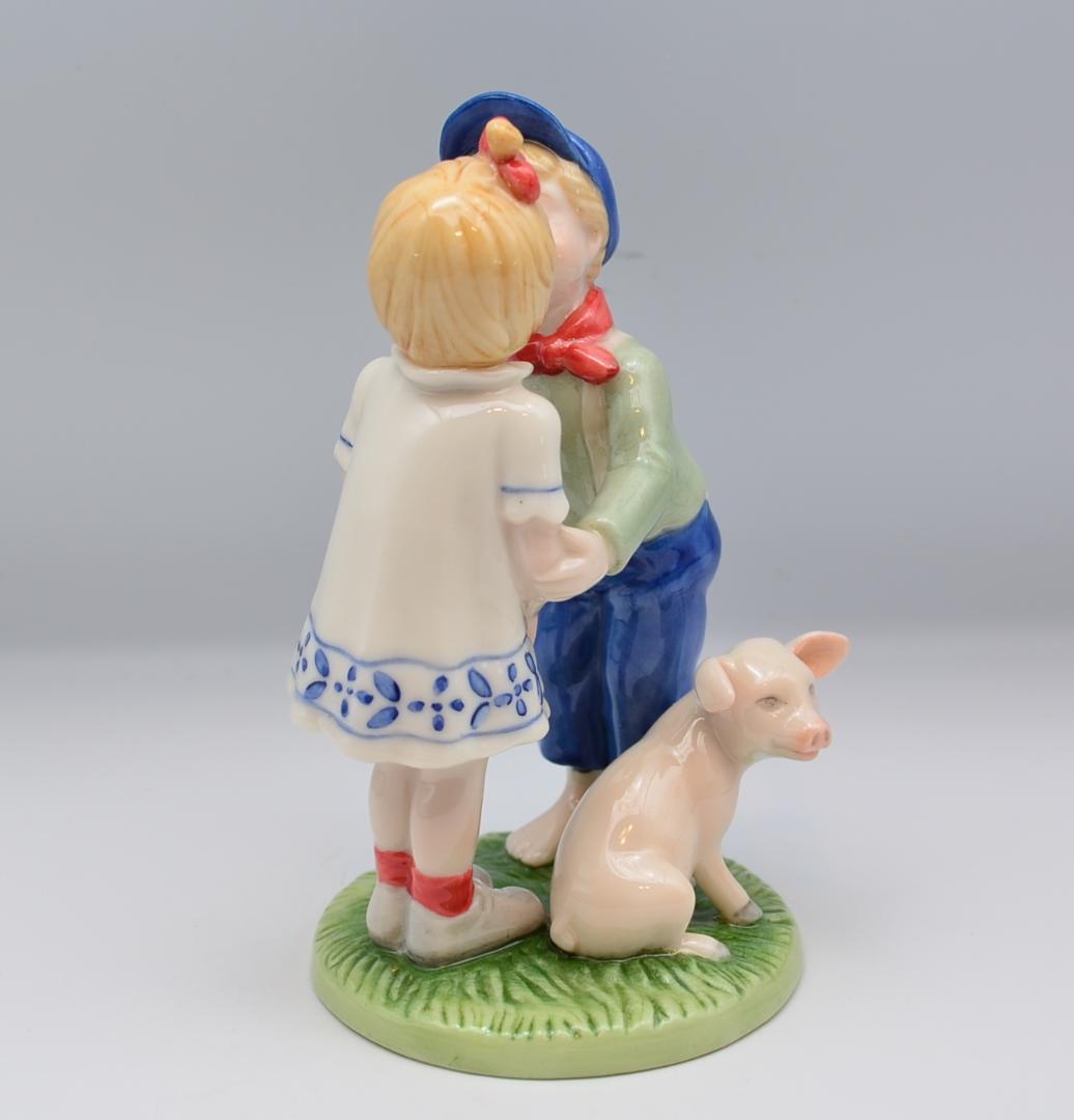 アンデルセン人形　豚飼いの王子　★ロイヤルコペンハーゲン　箱付き　美品