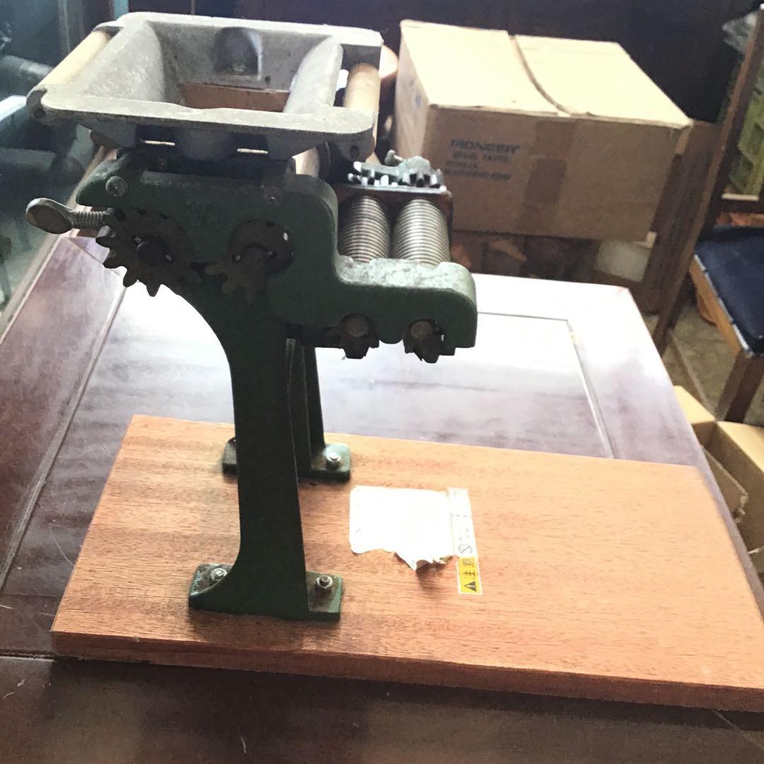 小野機械製造所　小野式製麺機