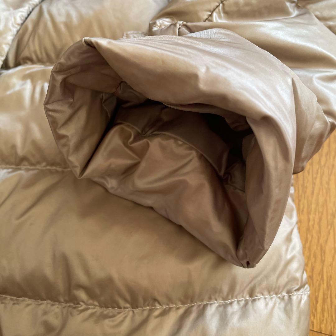 MONCLER ベージュ ダウンコート ベルト付き