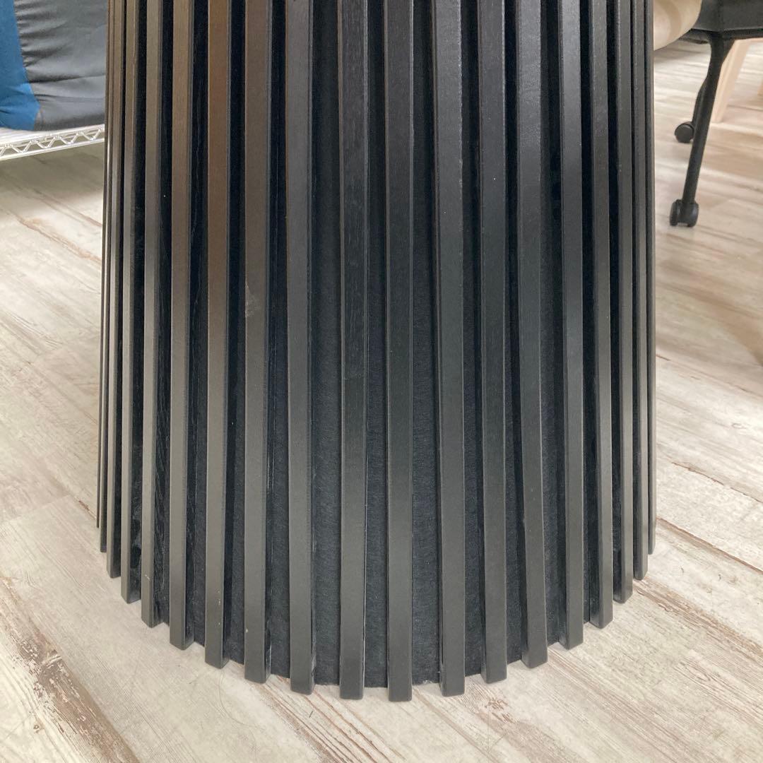 円形ダイニングテーブル　ラウンド型　天然木天板　幅120cm　北九州市福岡市限定