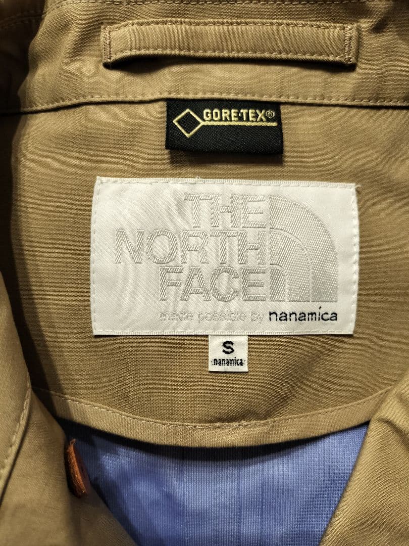 THE NORTH FACE×nanamica ゴアテックス ステンカラーコート