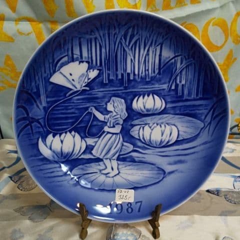 食器 DESIREE DENMARK OLD  BLUE 1987