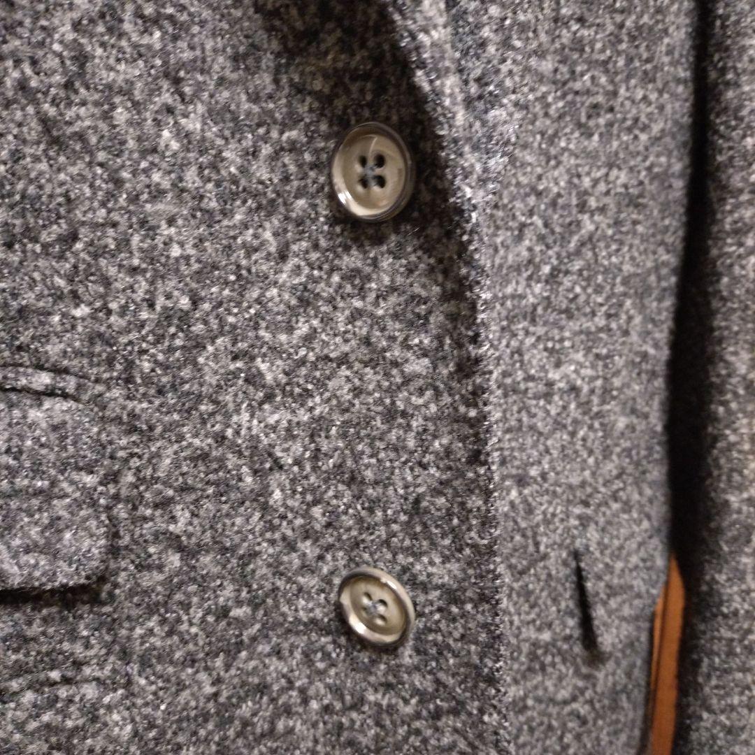 ★最終値下げ★L'8(ロット) チェスターコート 四者混ブークレ生地 46