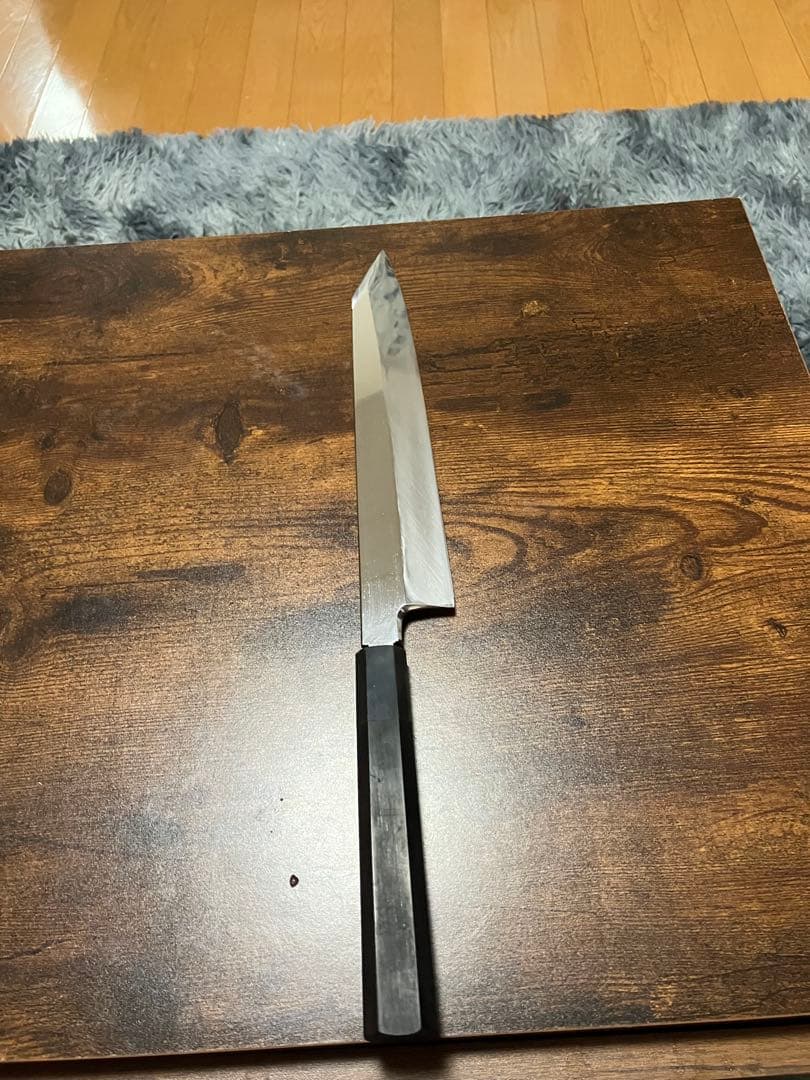 切付包丁　v金　本焼　9寸　堺製