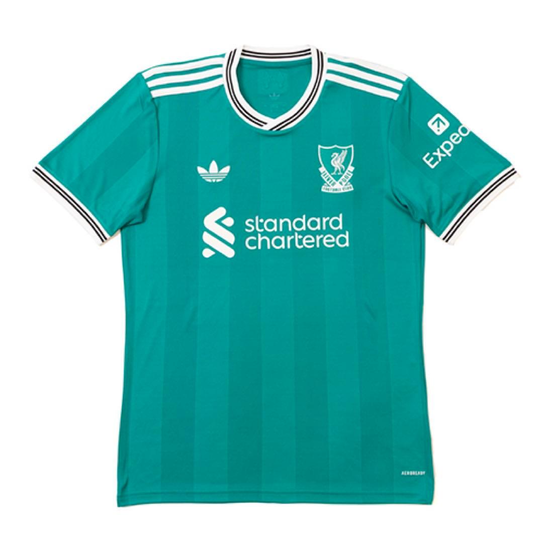 adidas／アディダス 2025-2026 リヴァプールFCサードユニフォーム