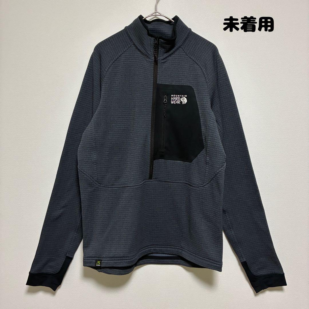 未着用　マウンテンハードウェア　ポーラテックパワーグリッド　フリース　黒　Ｍ相当