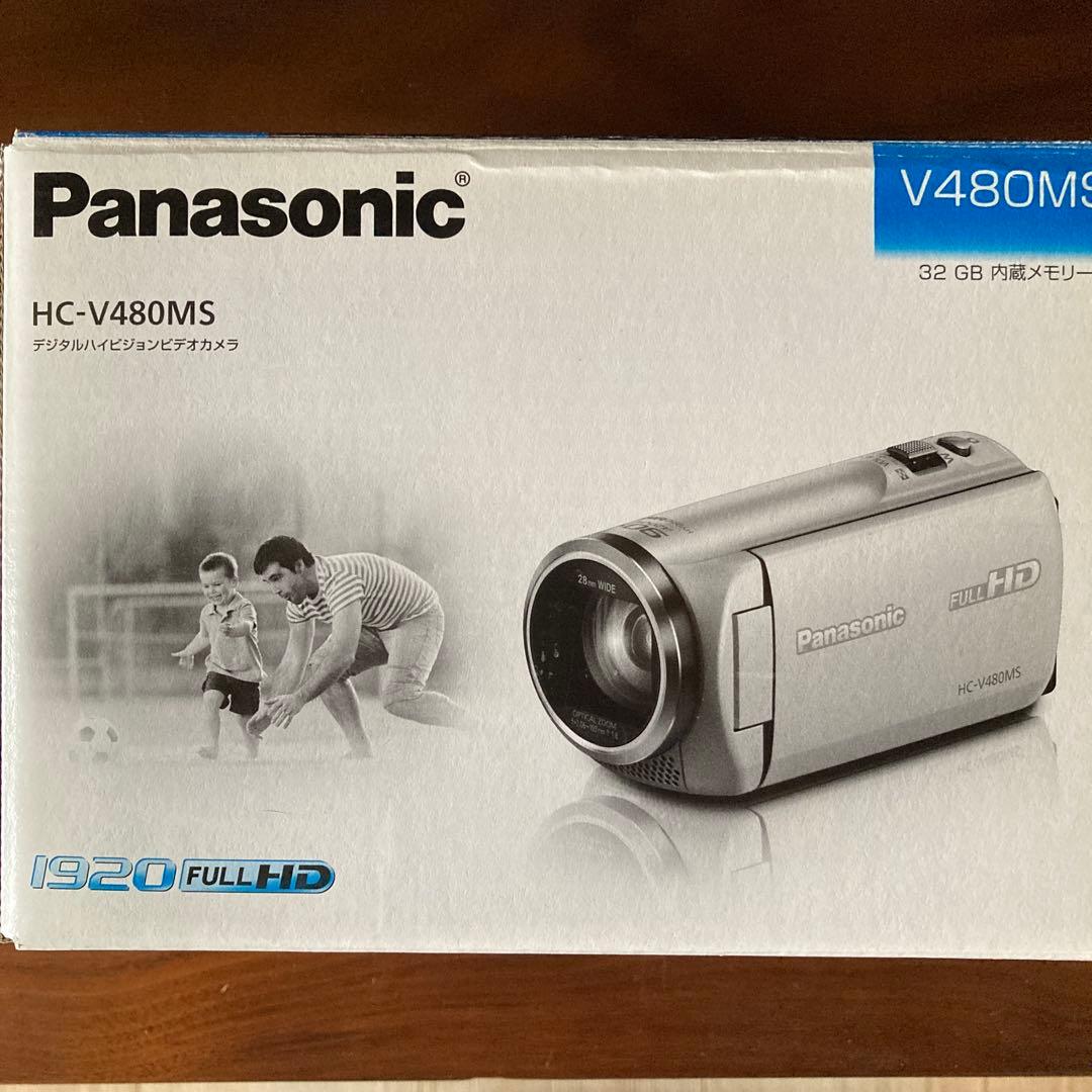 【美品】2019製　Panasonic 「HC-V480MS」　ハイビジョン