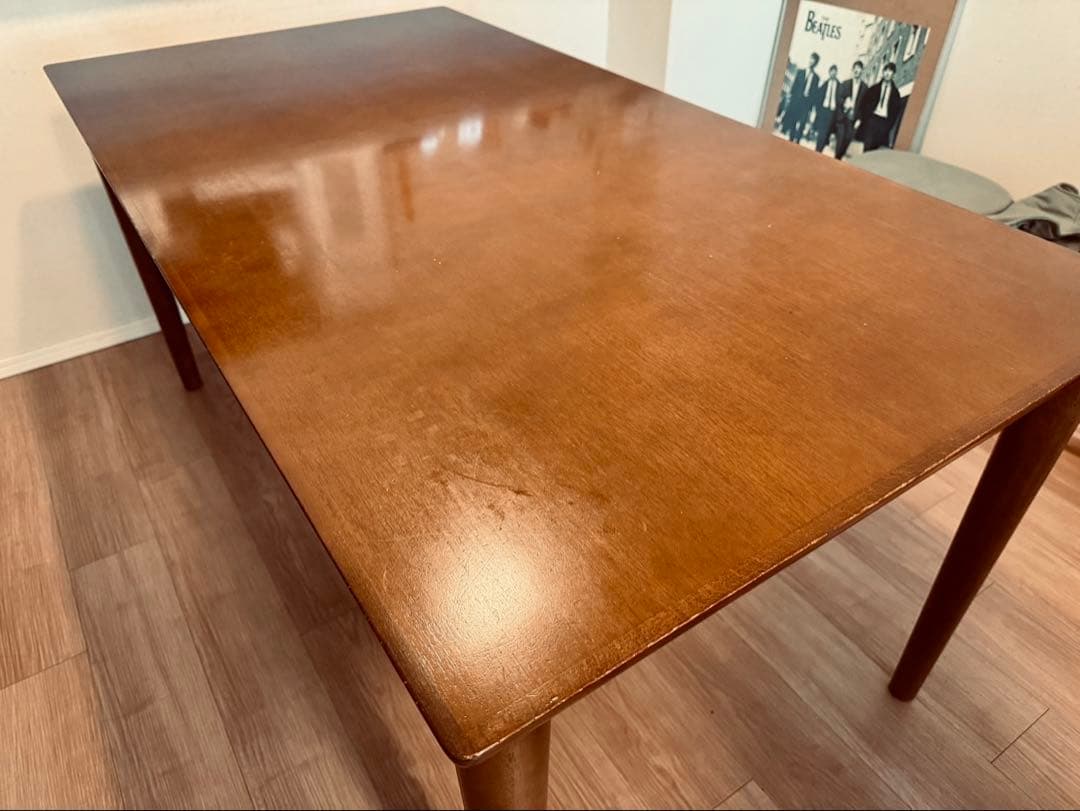 カリモク60+ ダイニングテーブル1500 ウォールナット