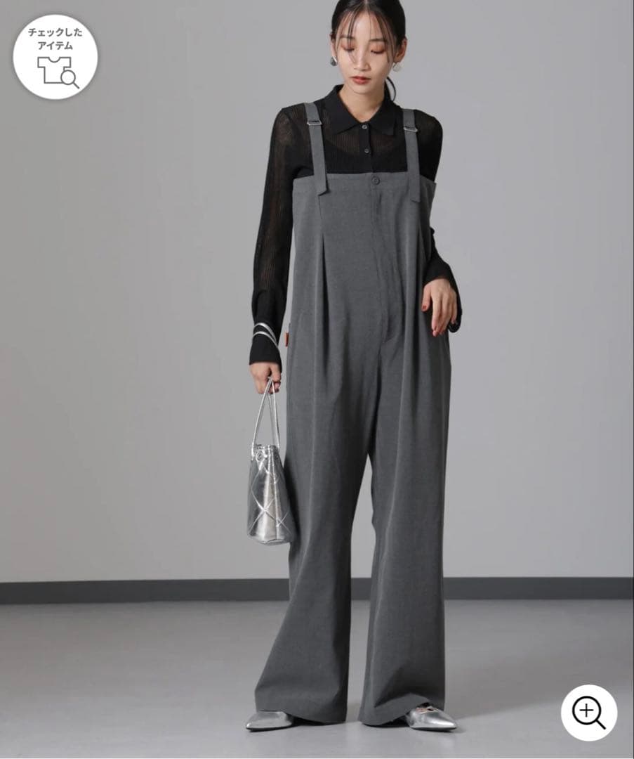 新品未使用UNIVERSAL OVERALL/別注 サスペンダーオーバーオール