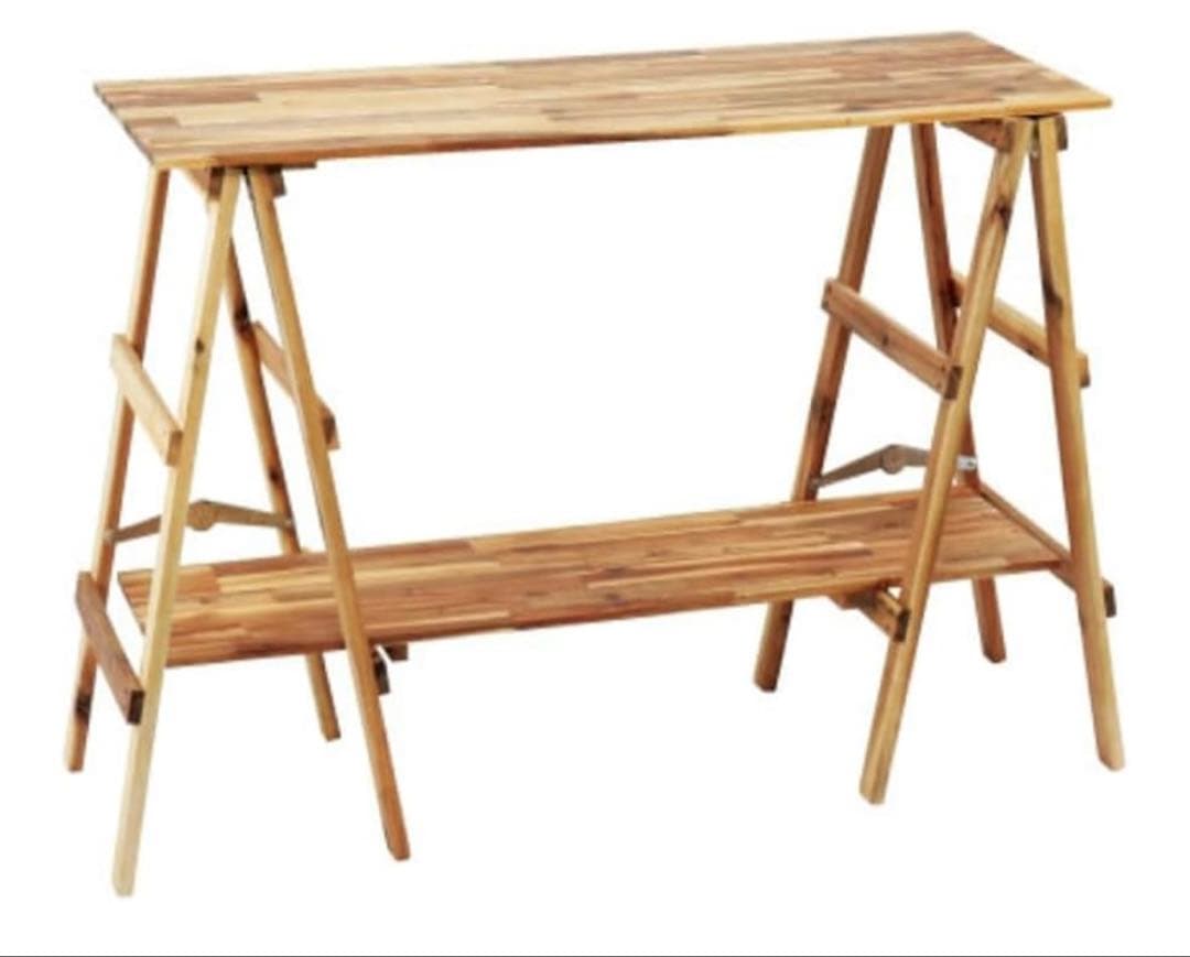 ビジョンピークス　キッチンテーブルアカシア キッチンラックVP160404I01