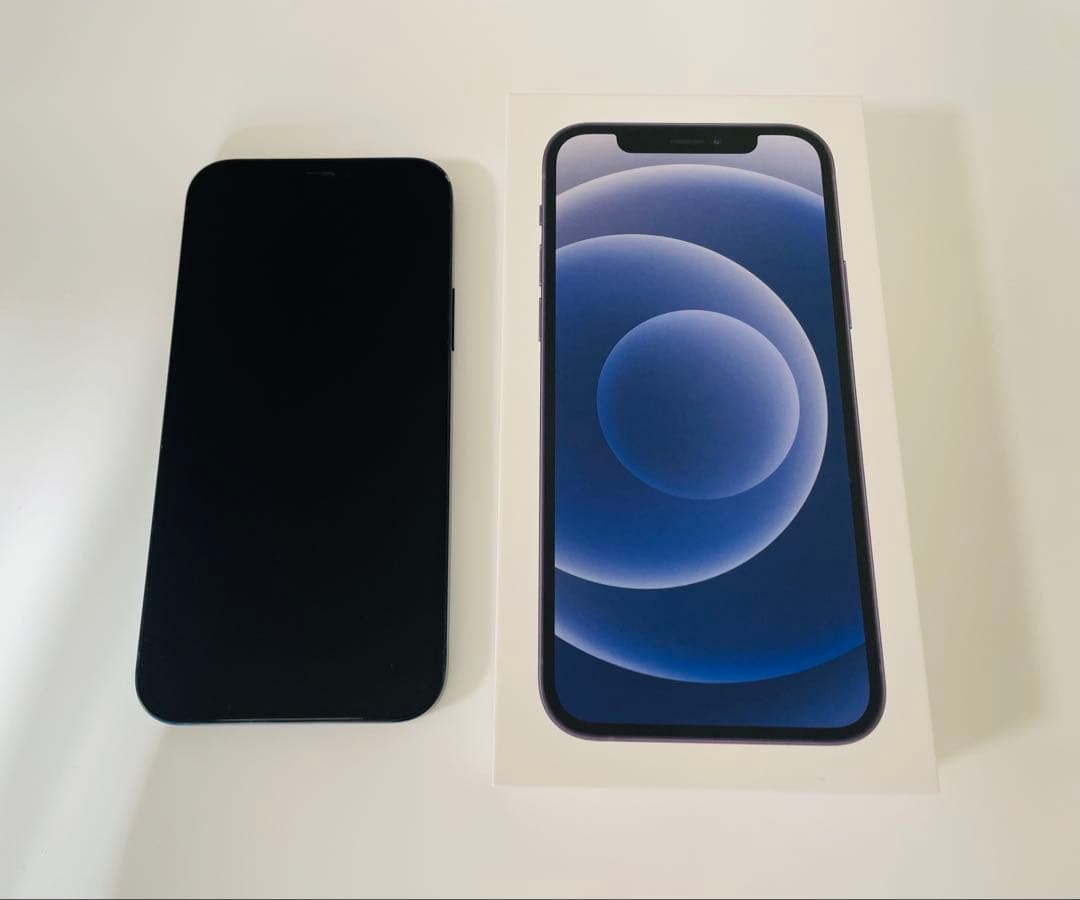 Apple iPhone 12 ブラック 本体 128GB SIMロックなし