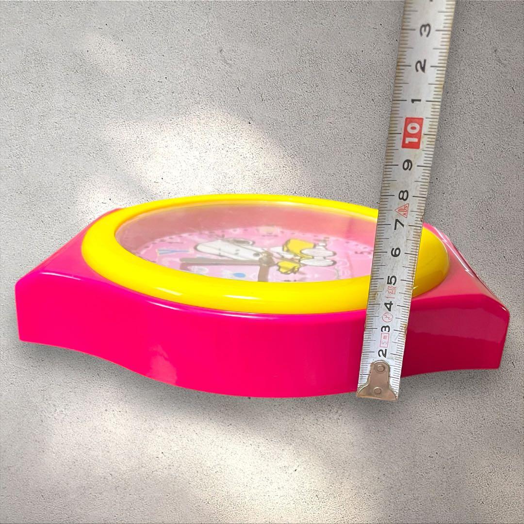 昭和レトロ　SNOOPY 特大 腕時計型 可愛い掛時計スヌーピー PEANUTS