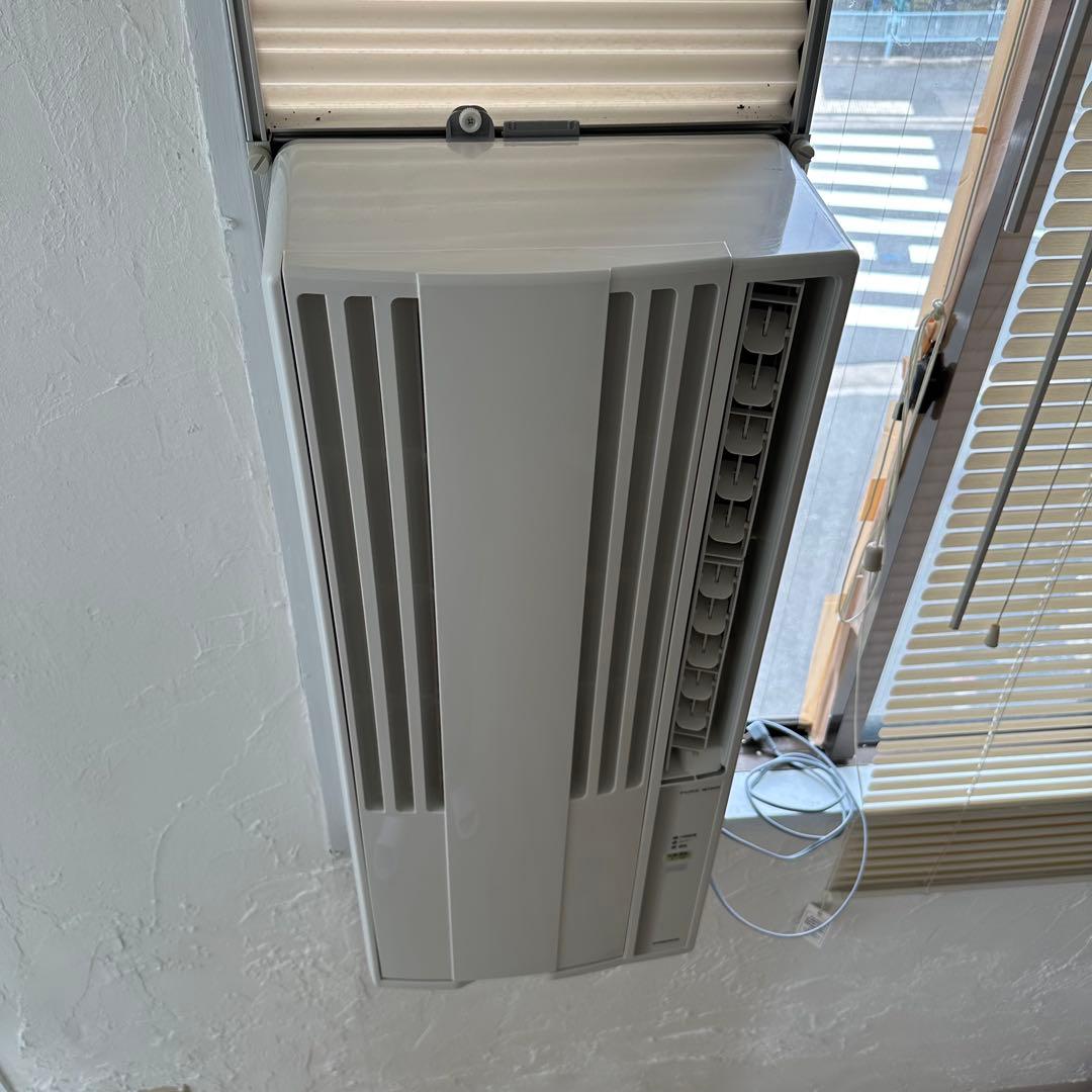 窓用エアコン PURE WIND機能搭載