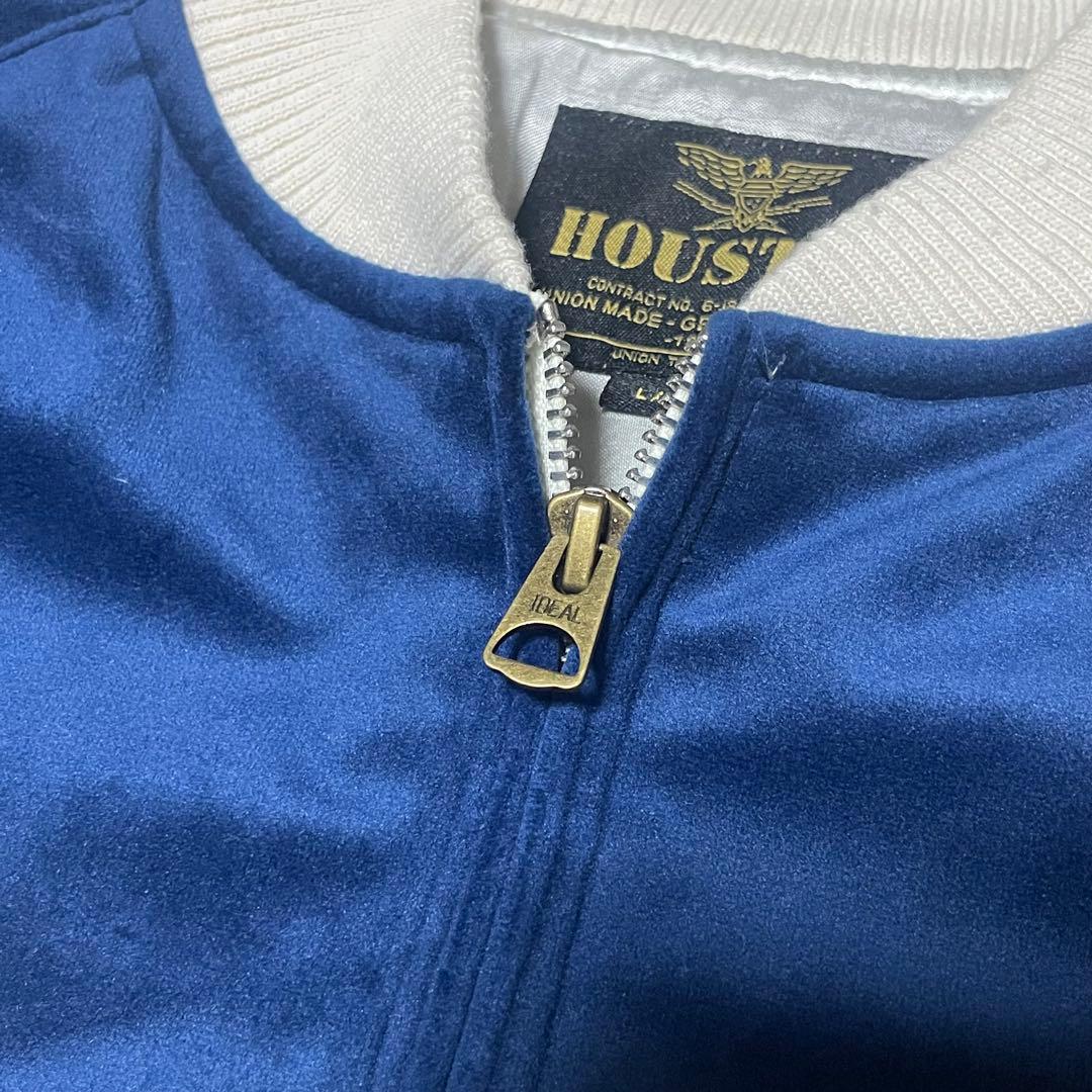 K*N様 【希少】HOUSTON / ALASKA柄 別珍 スカジャン サイズL