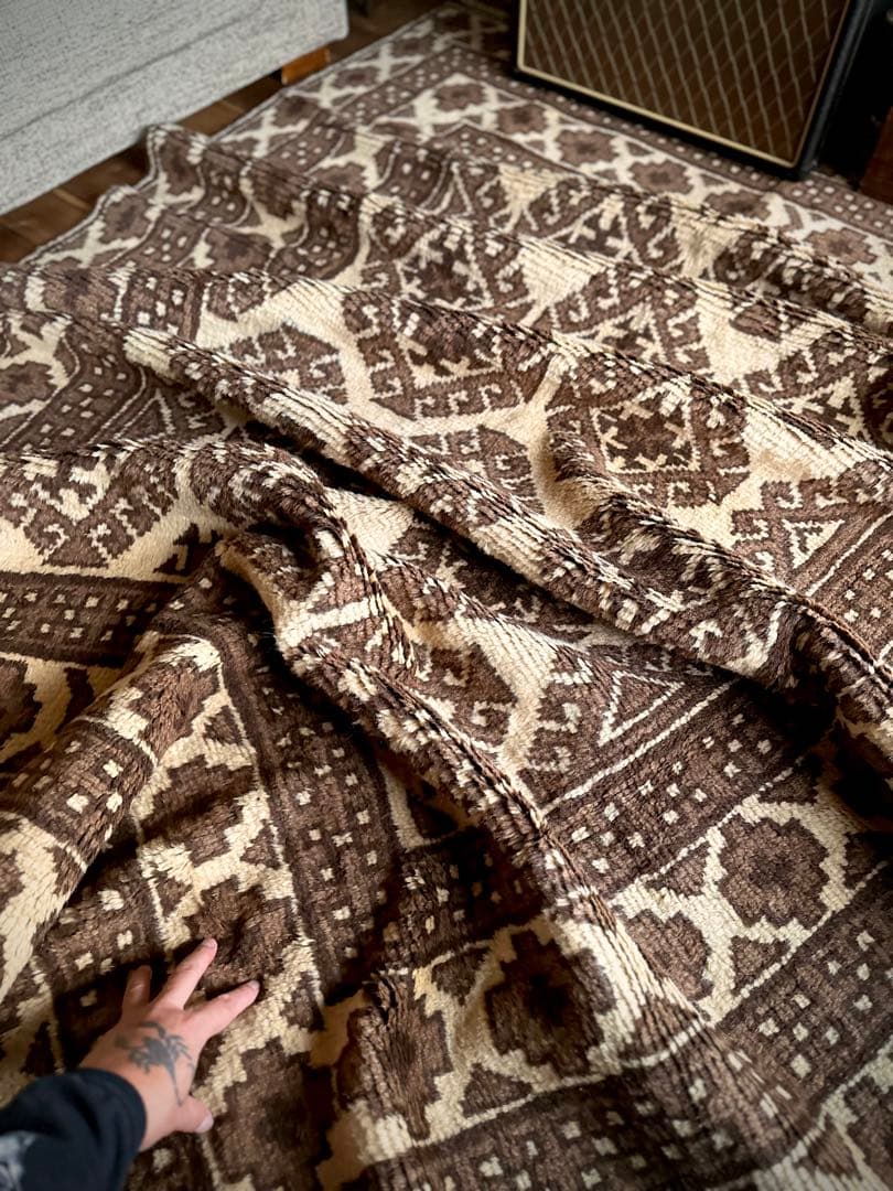 トライバルラグ　ヴィンテージラグ　アフガンラグ　タイマニ　バルーチ　プリミティブ