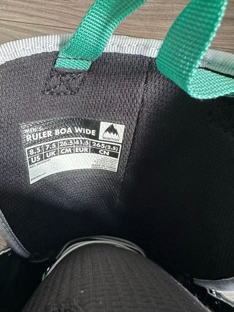 スノーボード BURTON RULER WIDE BOA 8.5