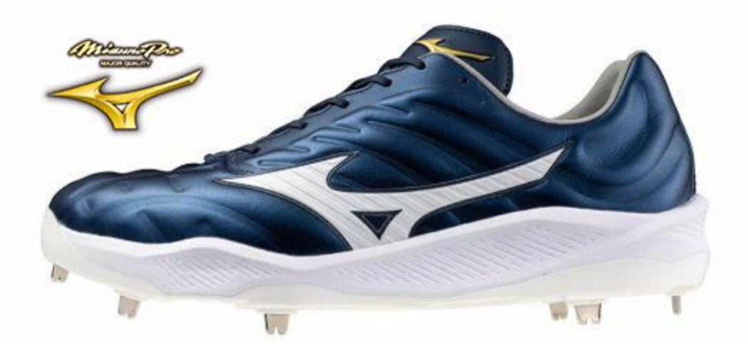 ミズノプロ　クッションレボプロ　ネイビー　30cm