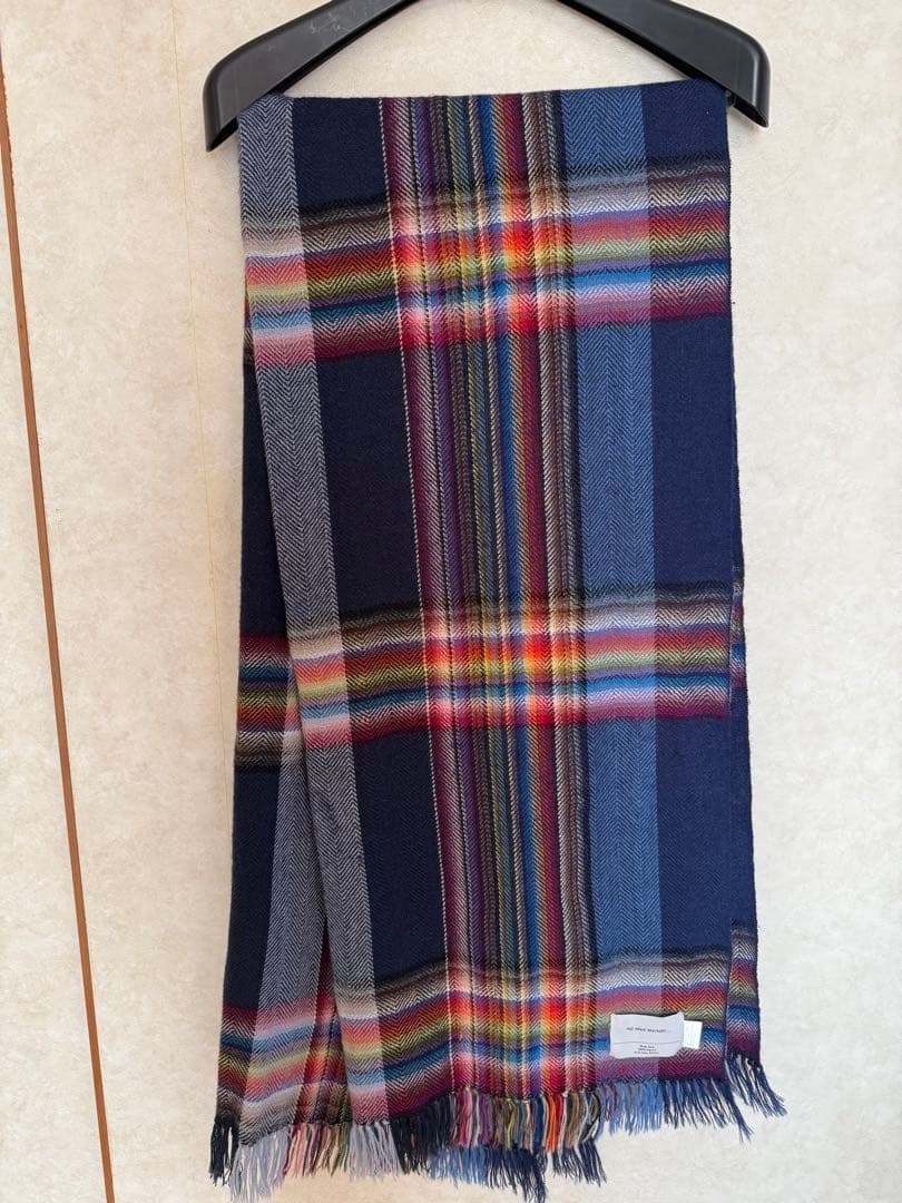 イノウエブラザーズ マフラー ストール　ネイビー