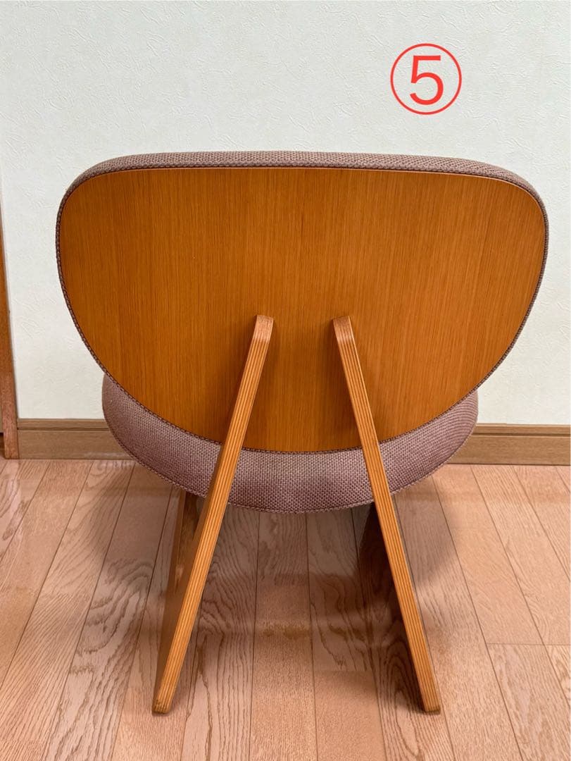 天童木工　低座椅子　5脚セット