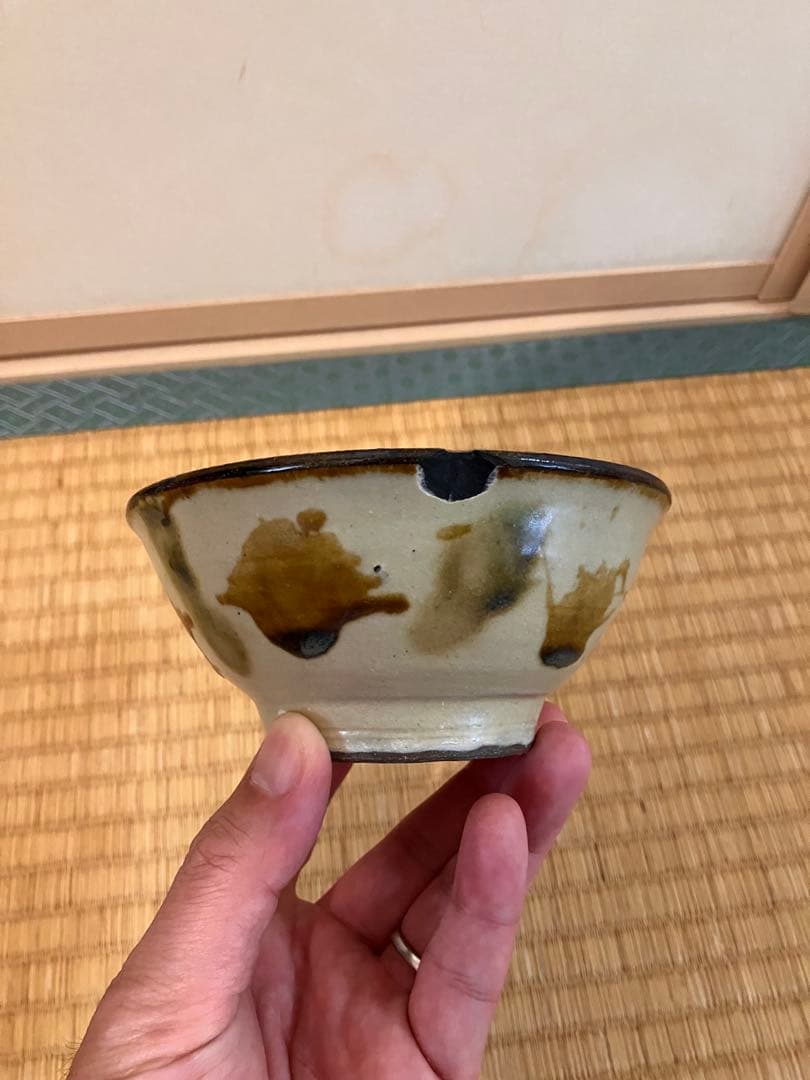 金城次郎　壺屋時代　点打マカイ　民藝