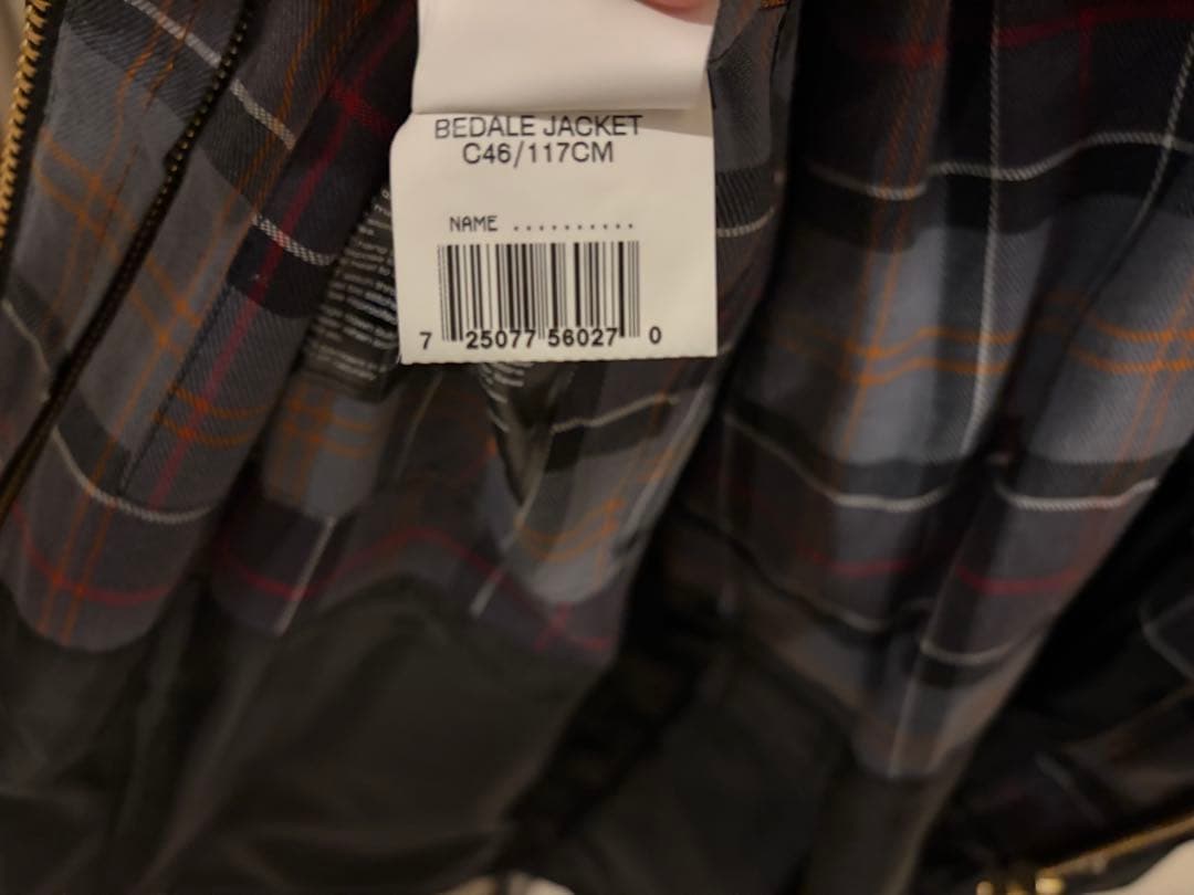 Barbour バブアー Bedale ビデイル 46