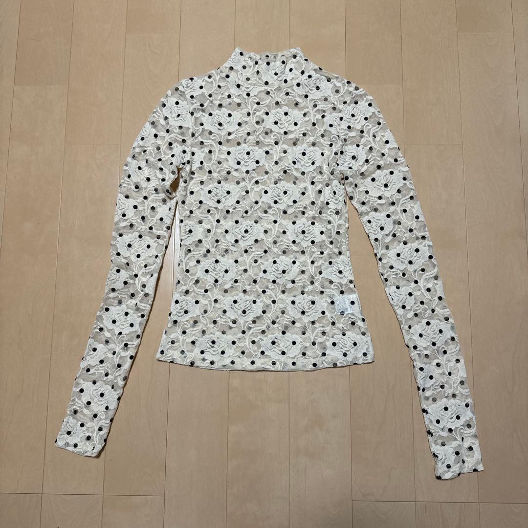 POPPY ドットレーストップス