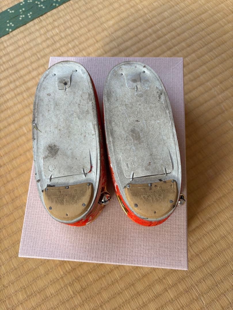 アンティーク着物 だらり帯 髪飾り足袋 セット 七五三 3歳用