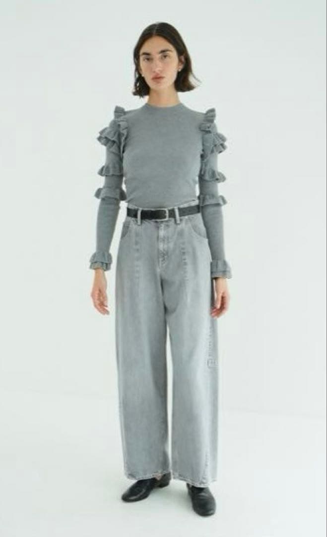 COCOON BULKY DENIM PANTS 2026新作　新品未使用