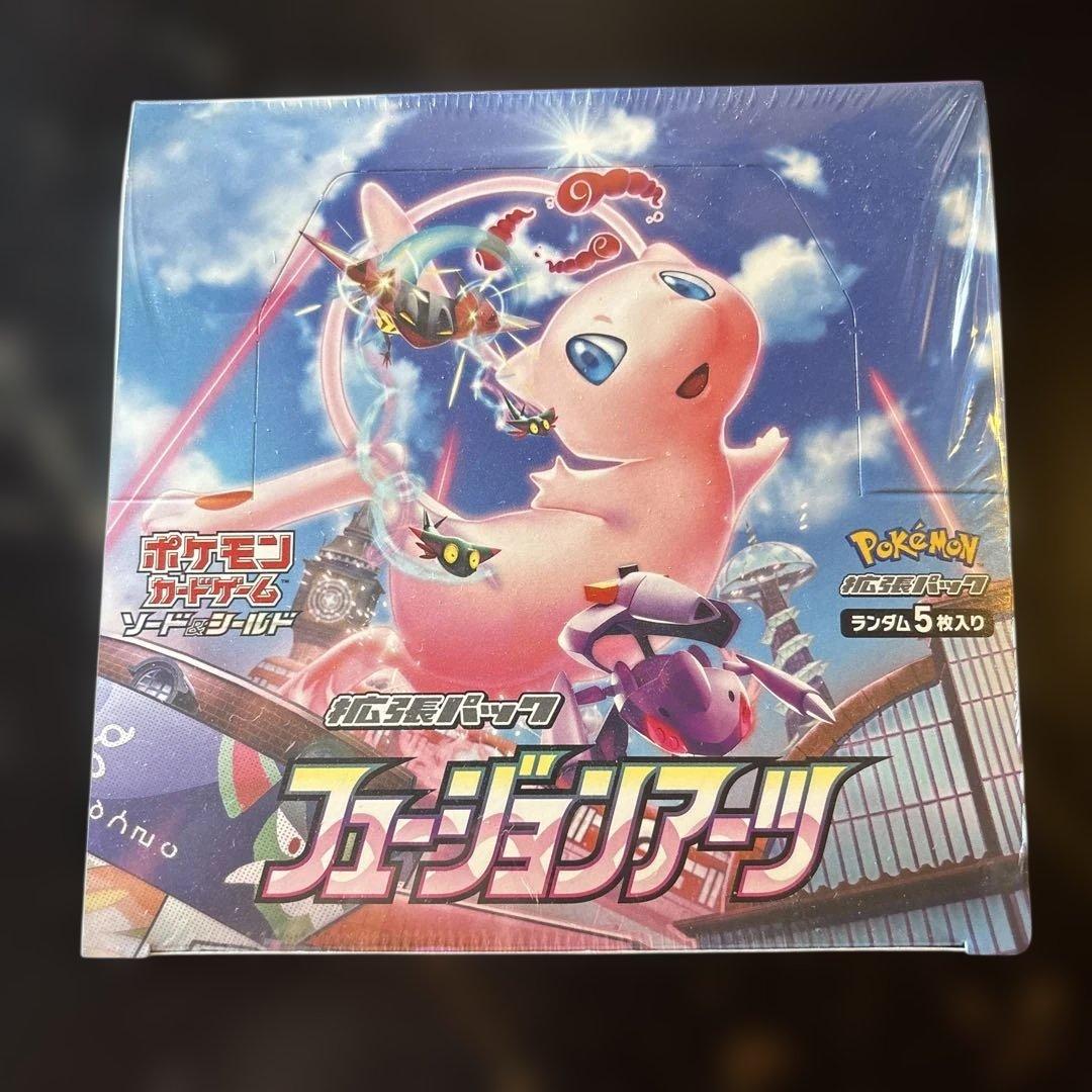 ポケモンカードゲーム フュージョンアーツ　 シュリンク付き新品未開封　1BOX