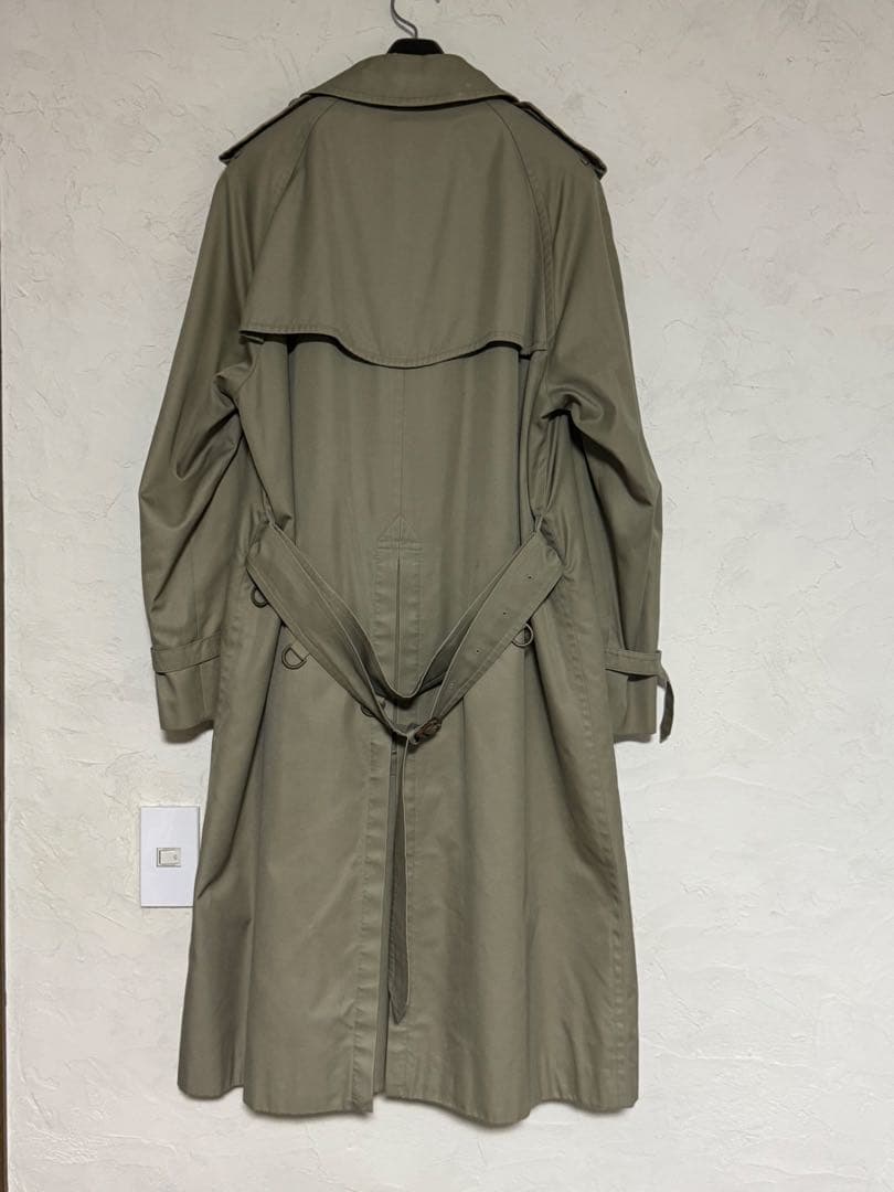 バーバリー　トレンチコート　ライナー付　ノバチェック　カーキ　オリーブ