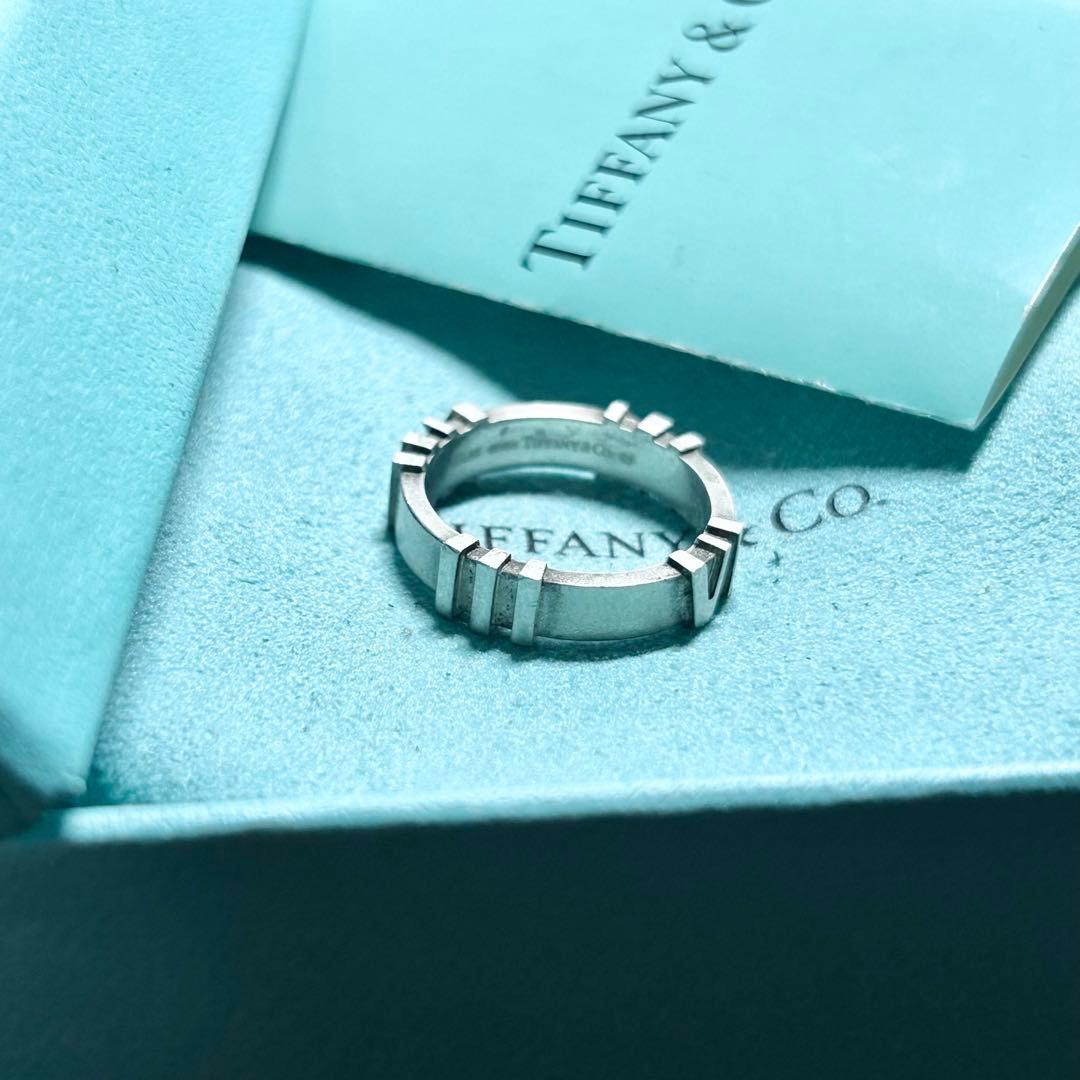 ティファニー　希少　アトラスリング　12号　廃盤　指輪　シルバー　Tiffany