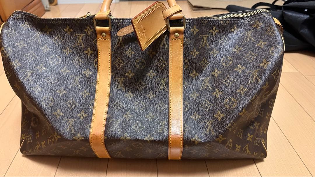 CC　美品ルイ・ヴィトン ボストンバッグ ダークブラウン