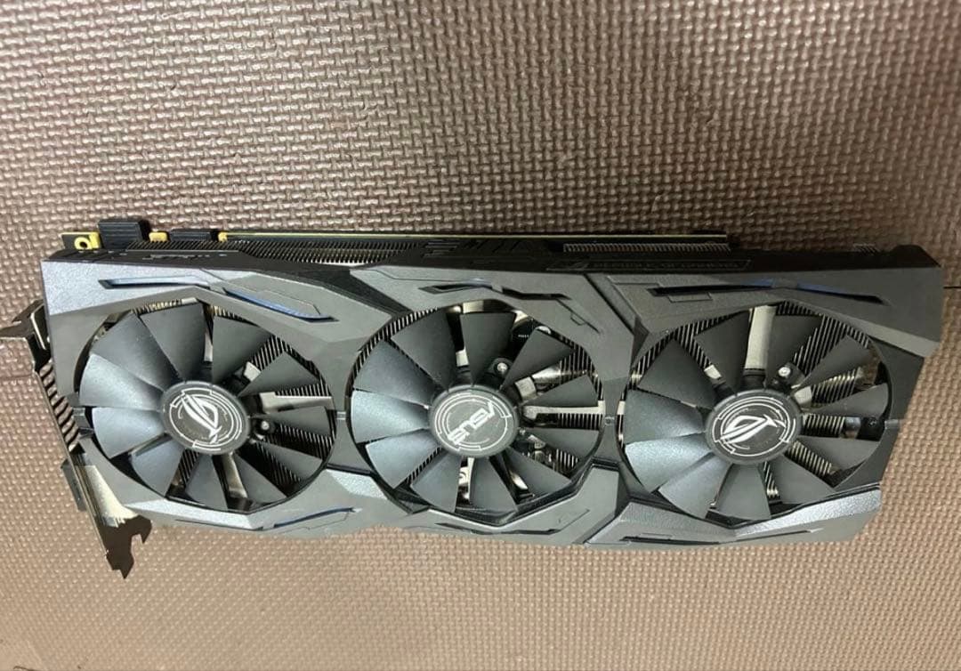 ASUS ROG STRIX-GTX1080-O8G 中古、動作品！